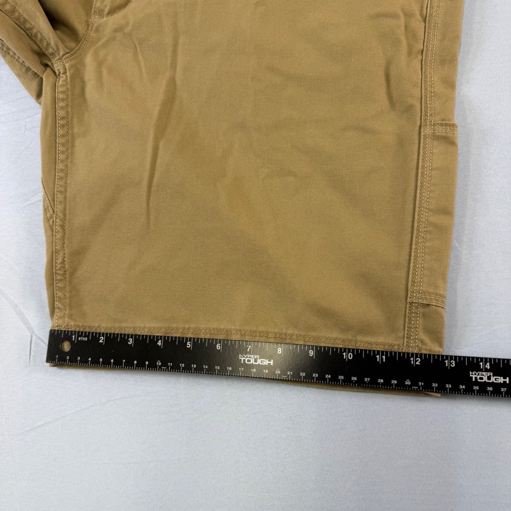 Marmot Mens Tan Canvas Work Carpenter Shorts Size 40 Brown Utility Hiking Rugged - Picture 13 of 16